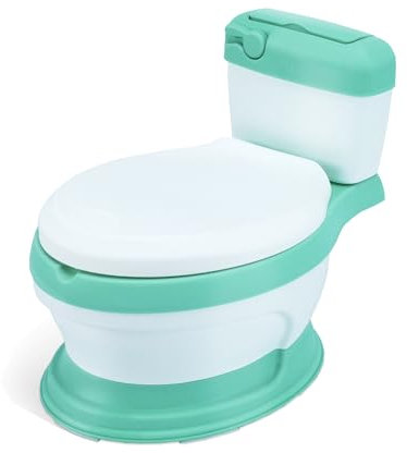 wuuhoo® Kinder Töpfchen Potty - Kinderklo mit herausnehmbarem Behälter, Babytöpfchen, Toilettentrainer für Babys und Kleinkinder ab 2 Jahren grün