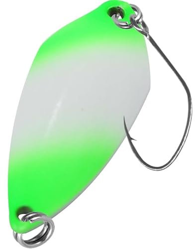 FTM Spoon Tremo 0,9gr. neon grün lumi/schwarz m. Glitter lumi
