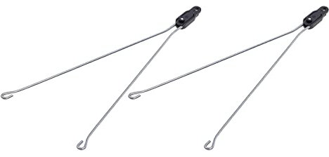 2 Stück 26 Zoll Fahrrad Schutzblech V Strebe Befestigungs Set verstellbar 300-320mm V2A rostfrei