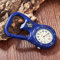 ROLTIN Clip-on Karabiner Taschenuhr Herren Kompass Flaschenöffner für Doctor Luminous Outdoor Sport Klettern Uhren
