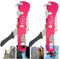 Descender Safety Abseiling Belay Abseilgerät zum Klettern, Handsteuerung, selbstbremsendes Gerät, Absturzsicherung, Bergsteigerausrüstung, für Seile 9–12 mm, Rot, 2 Stück
