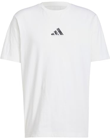 adidas Men's Codes Photoreal Graphic TEE, White, L