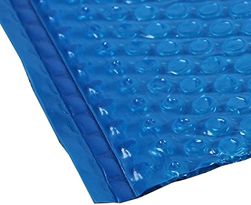 telo solare piscina Telo Protettivo Rettangolare For Piscina Solare 2*4m 3*8m Con Occhiello, Spessore 400μm, Coperta Riscaldante A Bolle Estiva Invernale, For Piscine Fuori Terra(4m x 6m(13ftx19ft))