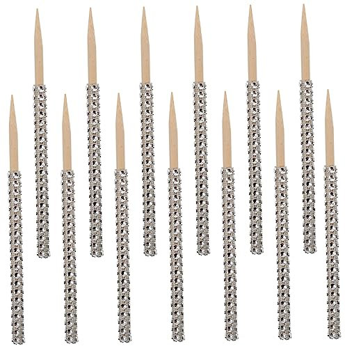 DRESSOOS Delicate Cake Sticks Lollipop Sticks for Cake Pops Safe Materials Excellent Decorative Effect