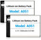 A051 akku ist kompatibel mit AMV Fritz!Fon C6-1200mAh Akkus, ersetzt den Akku C6 ohne Kapazitätsverlust - Ersetzt den Original-Akku A051 (Li-Ion 4.481Wh 3,7V) des Fritzfon IP Telefons. (2)