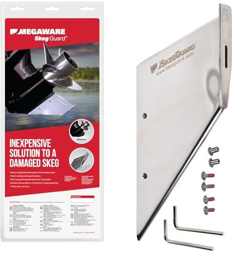 MEGAWARE KEELGUARD 27061 SKEGGUARD Fix Broken Motor Skeg, Prevent Damage
