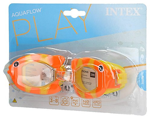 Intex 55603 – Verschiedene lustige Babybrillen, 1 Stück, latexfrei, mehrfarbig, 3–8 Jahre