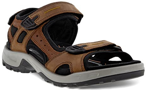 ECCO OFFROAD Men's Open Toe Sandals , Espresso Cocoa Brown Black, 10.5/11 UK
