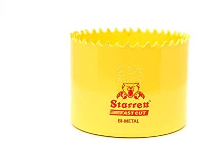 Starrett FCH0238 HSSCO Bimetal Sega a Tazza, Ø 60mm