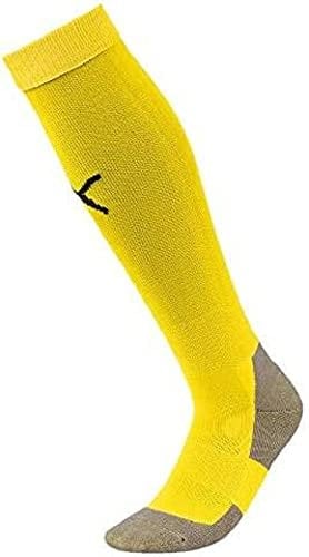 PUMA Herren Team Liga Socks Core Stutzen, Cyber Yellow-Puma Black, S-L EU