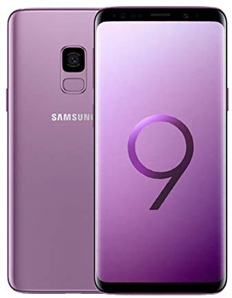 Samsung Galaxy S9 Display 5.8, 64 GB Espandibili, RAM 4 GB, Batteria 3000 mAh, 4G, Dual SIM Smartphone, Android 8.0.0 Oreo [Versione Italiana], Viola (Lilac Purple)