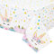 WERNNSAI Einhorn Tischdecke - 2 Stück Einhorn Partyzubehör für Kinder Mädchen Geburtstag Mädchen Baby Shower Deko Drucken Kunststoff Tischdecke für Rechtecktisch