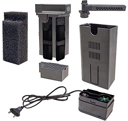 Dupla Perfect Clean Filter PC2 | Aquarium-Innenfilter für Aquarien von 80-130 L | Wasserfilter für Süßwasser- und Meerwasseraquarien | Innenfiltersystem für mechanische und biologische Filterung