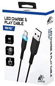 Panthek Led Charge & Play Cable (Soft Cable) 3Mt Ps5