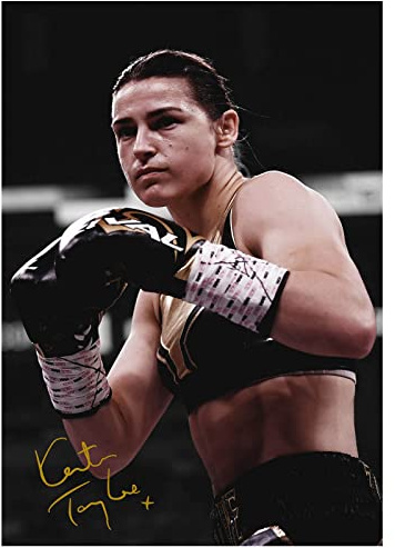 Katie Taylor | Wandbilder Fotodruck Poster | vorsigniert | Pro Glanzpapier | Größe: A4 (21 x 29,7 cm)