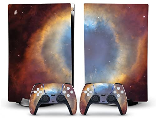 KACBRU Autocollant en vinyle pour console PS5 édition disque et 2 manettes version 10843