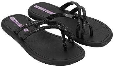 Ipanema MEU sol Rasteira Ad, Infradito Donna, Lilla Nera, 39 EU
