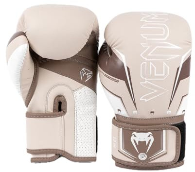 Venum, Elite Evo Boxing Gloves, Unisex Adult, 16 Oz, Sand