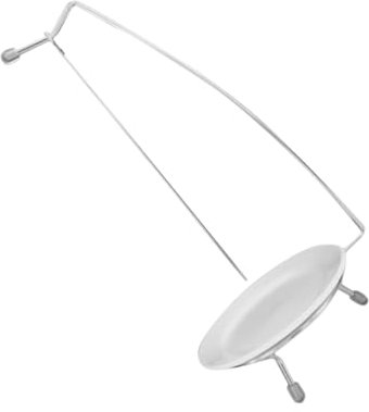 Cabilock Brochetas De Metal Para Barbacoa y Kebab 6 Rejilla Acero Inoxidable Antideslizantes