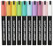 Panduro Limitless Markers | Wasserbasierte Acrylstifte | Island Sorbet Set | 10 Farben für alle Oberflächen