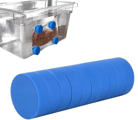 Sous Vide-Magnetgewichte | Mehrzweck-Magnete, lebensmittelechte Magnete, silikonbeschichtete Magnete, 4 Stück, langlebig, niedrige Temperatur-Kochzubehör, Sous-Vide-Clips für Zuhause