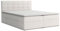 VENASI MÖBEL Jessa Boxspringbett mit Bettkästen H2/H3 Matratze und Topper (Beige, 140 x 200 cm)
