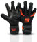 GRIPMODE Torwarthandschuhe Kinder mit Fingersave Junior Red 2.0 - Torhüter Handschuhe mit einzeln entnehmbarem Fingerschutz I Fußball Torwarthandschuhe mit Belag aus Latex für Guten Grip - Größe 5