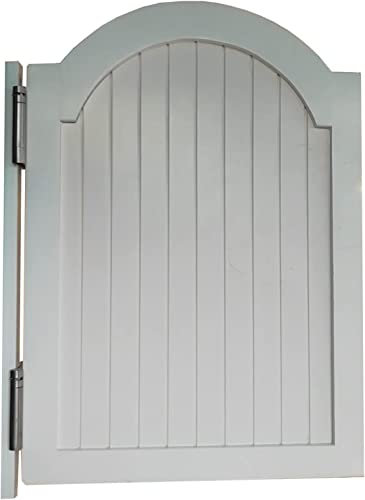 QGDZ Porte battante de Salon Porte de Bar de Cowboy en Bois Simple battante, entrées de Cave de Patio de Cuisine Portes de Salon de séparation, Porte Demi-Taille(W75cmxH80cm(29.5x31.5))
