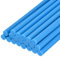 sourcing map 30pcs Mini Hot Glue Gun Sticks 7mm x 100mm High Sticky Small Hot Glue Sticks for Glue Gun, Sky Blue
