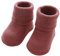 Witzige Socken Kuschelsocken Weihnachten Neugeborene Baby Mädchen und Winter Streifen Sackleinen verdickte Baby Kleinkind Socken Punkt rutschfeste Bodensocken Grinch Socken Kinder (Wine, 1-3 Years)