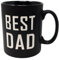 JRose Collections Best Dad Mug 625ml | 22oz Ceramic Engraved Mug - Premium Gift Boxed – Large Coffee & Tea Cup for Dad – Birthday, Father’s Day Gift