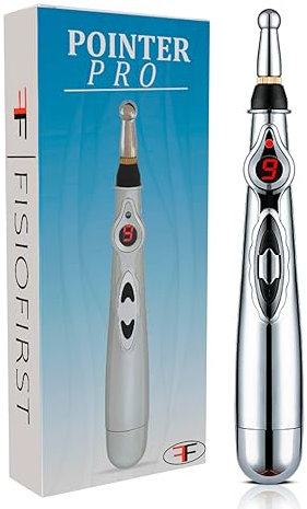 FISIOFIRST | Pluma de Acupuntura | Pluma de Fisioterapia | Pluma de Acupuntura Eléctrica | Dolores Musculares y Tensión | Terapia Portátil | Pointer de fisioterapia | FISIOFIRST | Pointer Pro