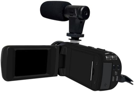 HOMSFOU 1set High Definition Digital Microphone for Recording Vlogs and Interviews Compact Camcorder Wide Angle Lens Uk