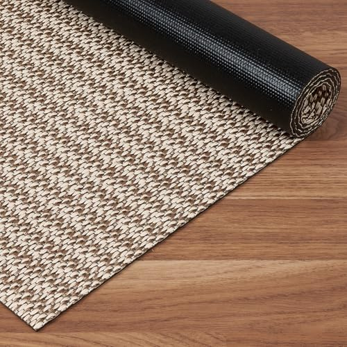 STORESDECO Vinyl Teppich pflegeleicht rutschfest, Küchenläufer & Läufer für Flur, Wohnzimmer und Esszimmer, In & Outdoor Teppich wetterfest, Premium Qualität Größe: 60 x 200 cm, Farbe: Jacquard