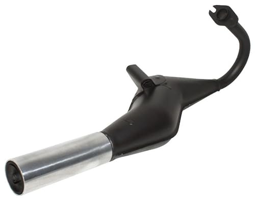 cyclingcolors Auspuff Schalldämpfer Motorrad Roller Moped Auspuffrohr kompatibel mit mbk 50 dakota