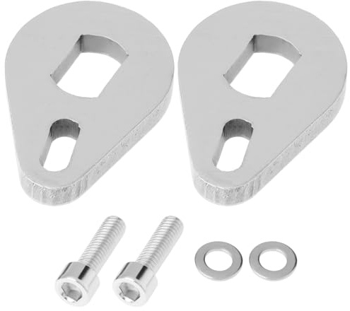 ECSiNG 2pcs Torque Arm with Screw and Washer 6mm Thick Stainless Steel for E-Bikes