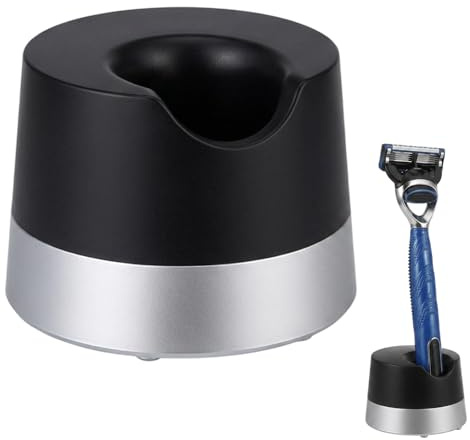 JazRvr Rasierhobel Ständer, Clipper Ständer, Rasierständer, Universeller Rasiererhalter Für Badezimmer, Kompatibel Mit Gillette Rasierern, 4.2 X 4.8 X 3.4 Cm
