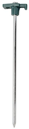 Coleman 10 Inch Metal Tent & Canopy Ground Stakes, 4-Pack of Heavy-Duty Steel Nail Tent Pegs