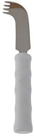 Homecraft Lightweight Foam Handled Cutlery - One Handed, Nelson Knife (Eligible for VAT Relief in the UK), Use as Fork and Knife, Adaptive Eating Utensil for Disabled, Handicapped, Weak Grip, Stroke