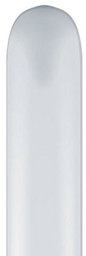 Qualatex 646Q Standard Farben Modellierung Ballons (weiß, 50 Päckchen)