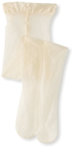 Country Kids Girl's Sheer Tights, (Manufacturer Size:3-5 Years), Off White (Ivory)