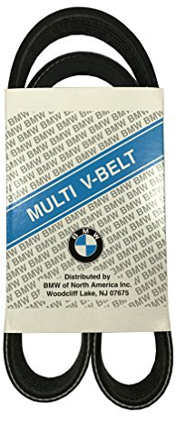 BMW Genuine OEM Ribbed V-Belt - Direct Fit for Various BMW Models - German Engineered Drive Belt