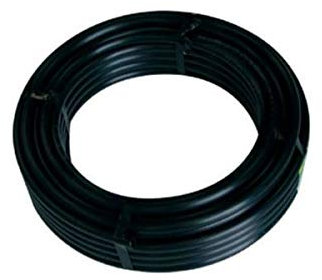Pisces Black PVC Aquarium and Pond Airline Tubing 4mm Diameter- 10 Metre