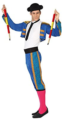 Atosa disfraz torero azul hombre adulto M