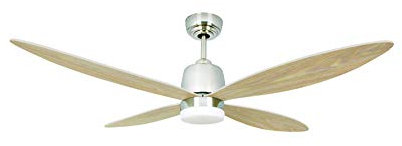 Aireryder Ventilatore a Soffitto con Illuminazione e Telecomando 31 W, 132 cm