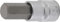 BGS 5052-17 | Douille à embouts | 12,5 mm (1/2) | six pans intérieurs 17 mm