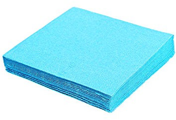 SWS-Schüler Servietten 3-lagig, 40 x 40 cm hellblau [250 Stück]