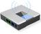 VOIP Gateway Dual Ports SIP V2 Protocol Fax Internet Phone Adapter with RJ 45 Cable