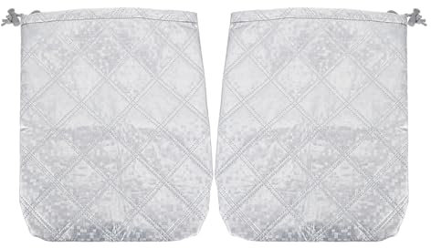 LIOOBO 1 Paar Seitenspiegel Schneedecke Spiegel Frostschutz Rückspiegel Regenschutz Seitenspiegelabdeckung Autospiegel Schutzhülle Auto Außenspiegel Frostabdeckung (Silber)