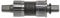 SHIMANO Bbun300, Movimento Centrale Uomo, Nero, 68/115mm
